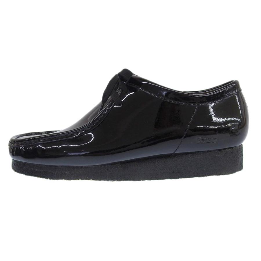 Clarks（クラークス） 新品同様 ×シュプリーム パテントレザー