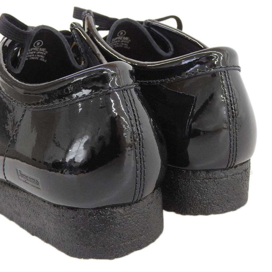 Clarks（クラークス） 新品同様 ×シュプリーム パテントレザー
