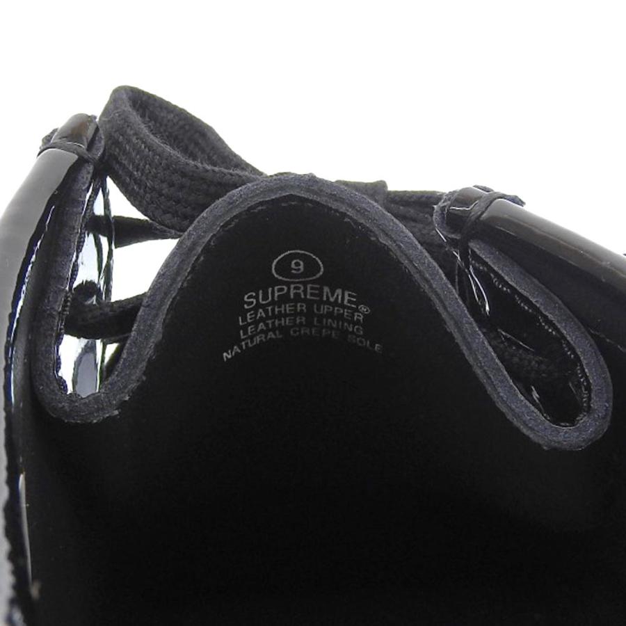 クラークス 新品同様 Clarks クラークス ×シュプリーム パテントレザー