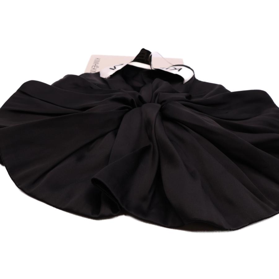 新品未使用 KIMHEKIM キムヘキム PS24-AC04-BK Oversized Satin