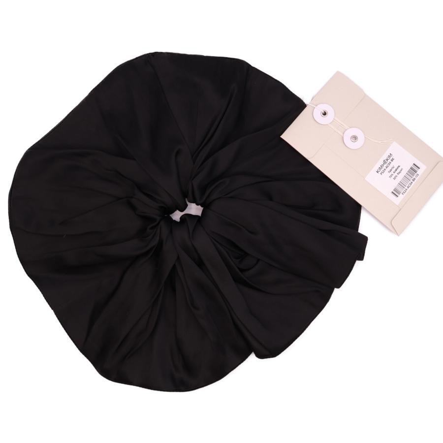 新品未使用 KIMHEKIM キムヘキム PS24-AC04-BK Oversized Satin