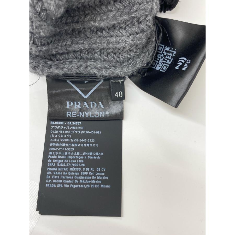 PRADA（プラダ） 美品 国内正規 P24R1P カシミヤ混ウール RE-NYLON 