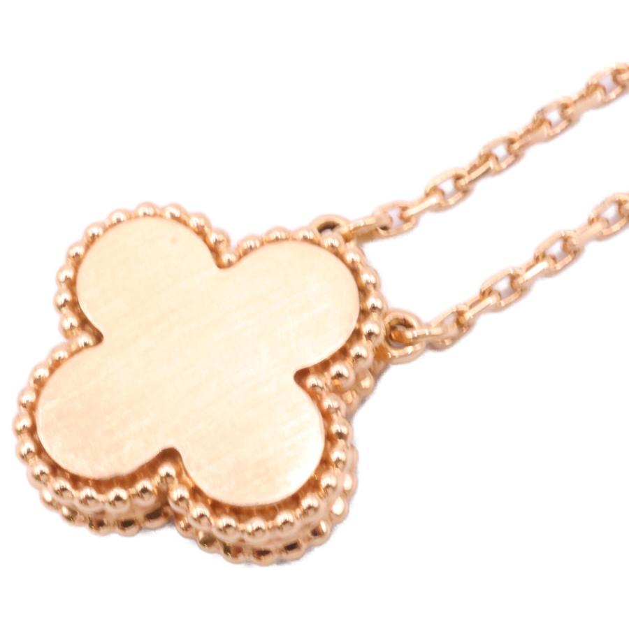 VanCleef＆Arpels ヴァンクリーフ＆アーペル K18PG MOP 1Pダイヤ