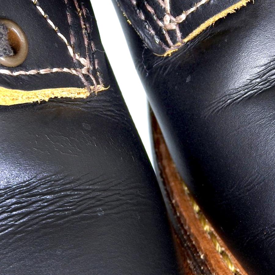 期間限定ニシキヘビ美品 Red Wing レッドウィング ベックマン フラットボックス ブーツ メンズ ブラック クロンダイク 26..0cm 9060 むくみ対応 靴