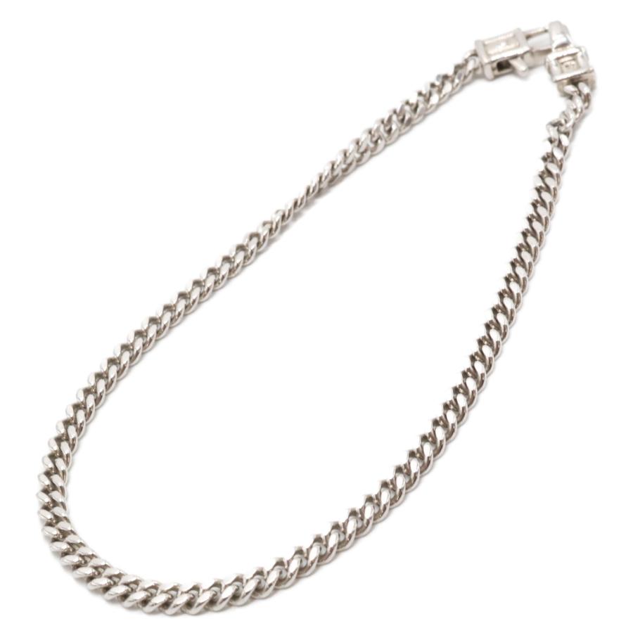 TOMWOOD トムウッドシルバーチェーンブレスレットCURBカーブM925 TOMWOOD トムウッド Curb Bracelet M シルバー チェーン カーブ