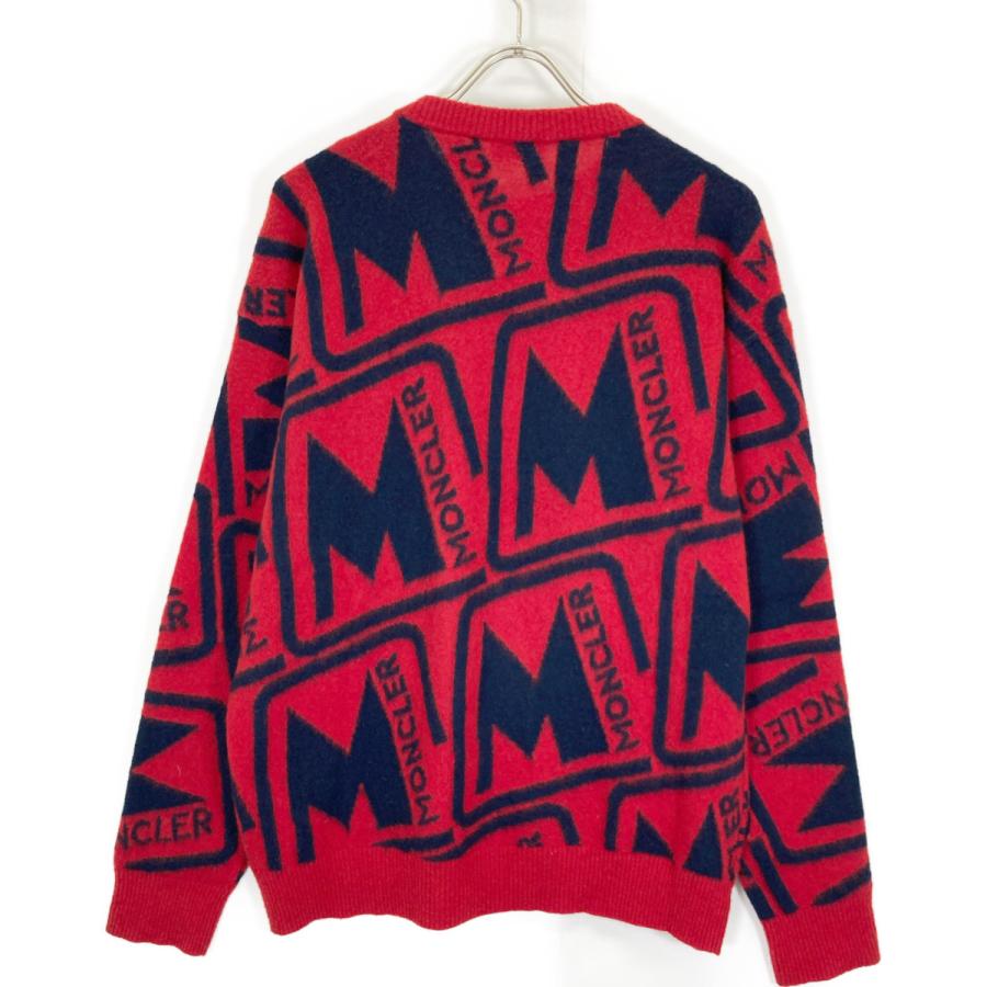 MONCLER モンクレール レッド 19年製 GIROCOLLO ウール プルオーバー  