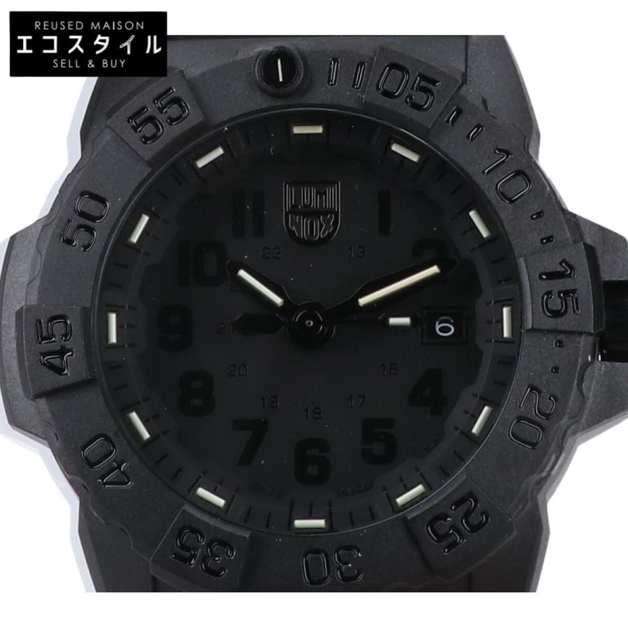 美品/ LUMINOX ルミノックス 3501.BO.L NAVY SERIES クオーツ 腕時計 