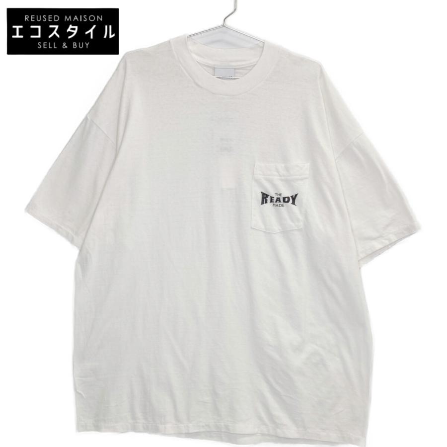 READYMADE レディーメイド ホワイト RE-CO-WH-00-00-277 SS T-SHIRT  