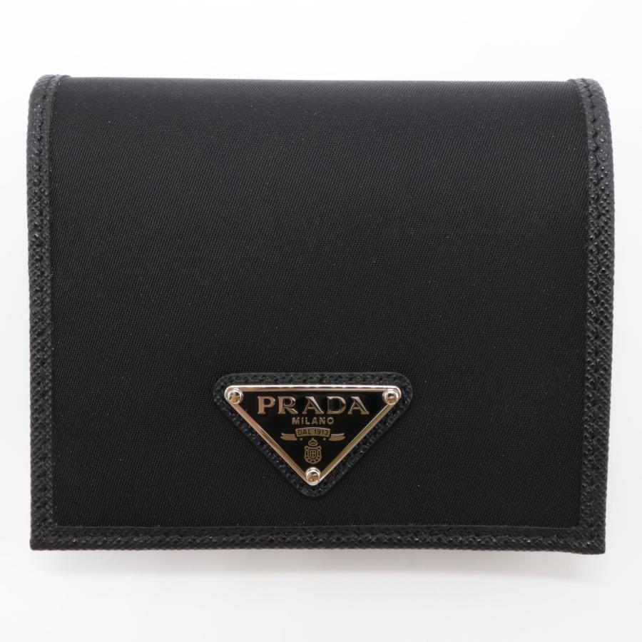 PRADA 美品 プラダ 2MO008_2DMH_F0002 RE-NYLON ナイロン/レザー PRADA 美品 プラダ 2MO008_2DMH_F0002 RE-NYLON ナイロン/レザー