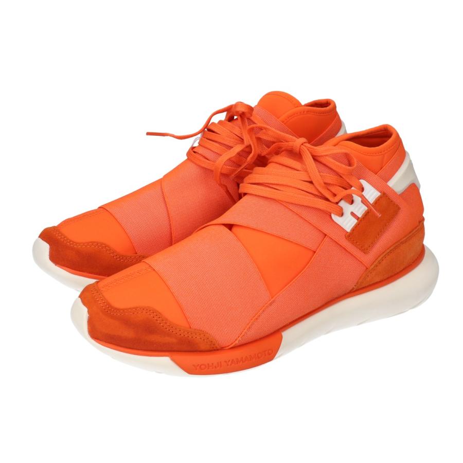 Y-3 ワイスリー QASA HIGH HQ3734 カーサ ハイカットスニーカー オレンジ US7.5/27.5cm 新品同様 Y-3 ワイスリー HQ3734 QASA HIGH カーサ ハイ スニーカー