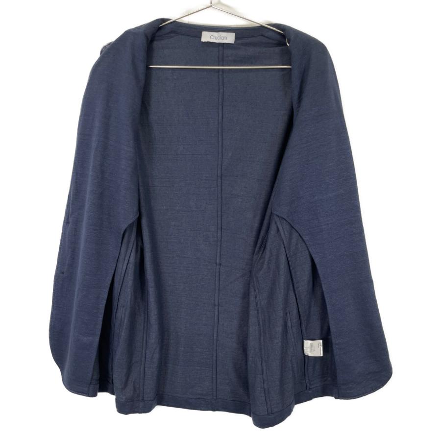 美品✨クルチアーニ　ジャージジャケット　ストレッチ　アンコン　シングル　L Cruciani // クルチアーニ】 Cotton Jersey Jacket (コットン