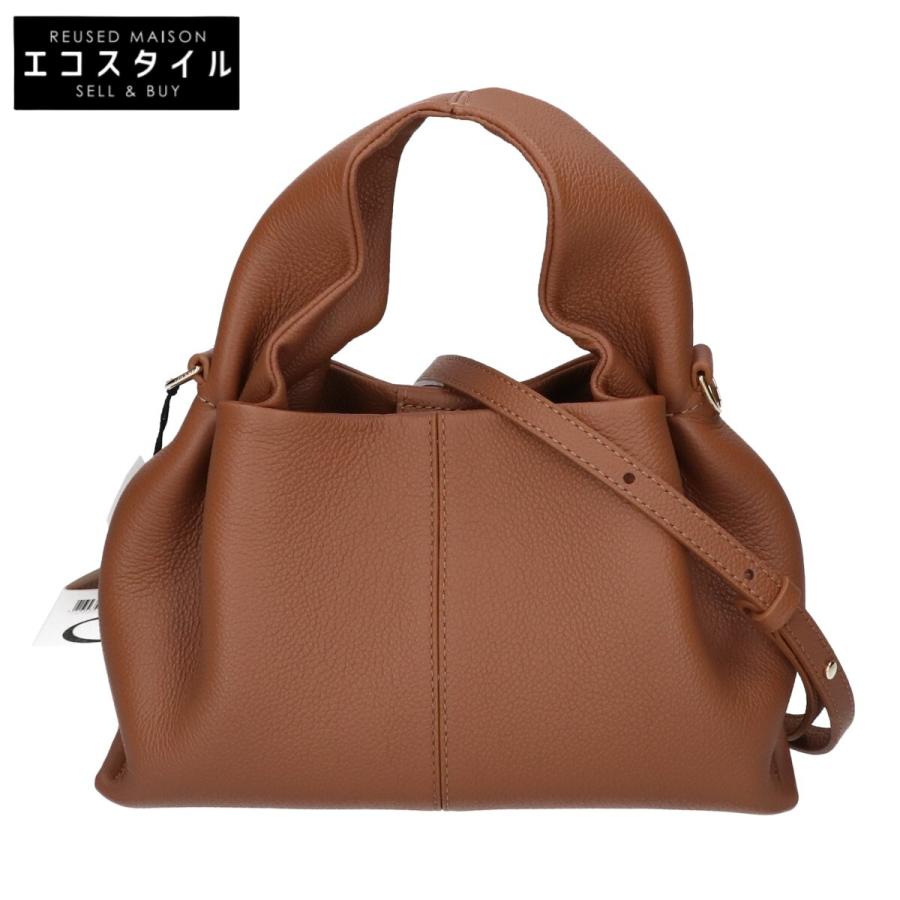 ポレーヌ　新品未使用 Polène | バッグ - Cyme Tote Nano - テクスチャード キャメル – Polène JP