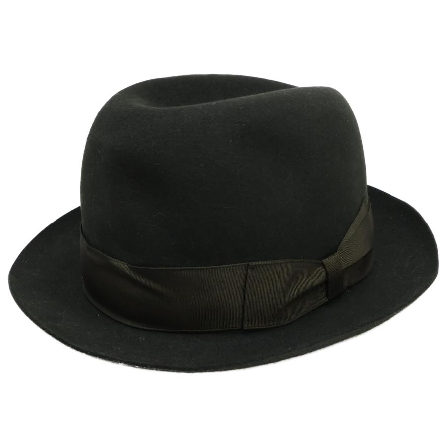 Borsalino（ボルサリーノ） 新品同様 ラビットウール 中折れハット
