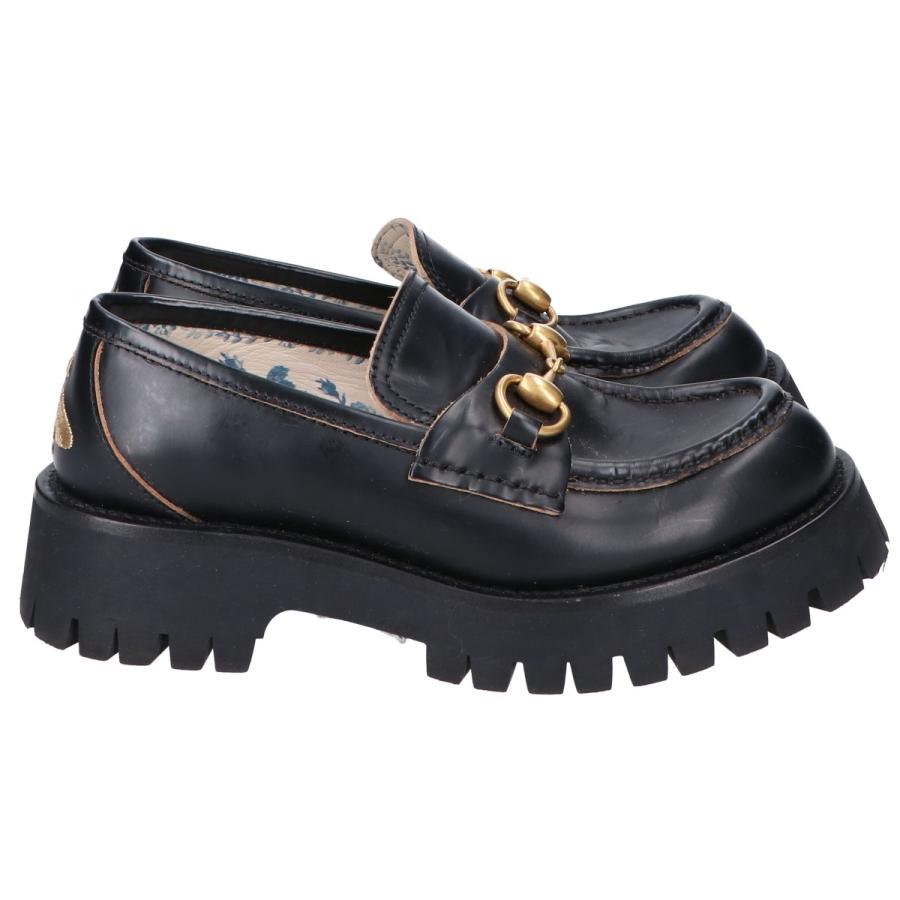 GUCCI グッチ ?577236 ホースビット レザー ラグソール ローファー