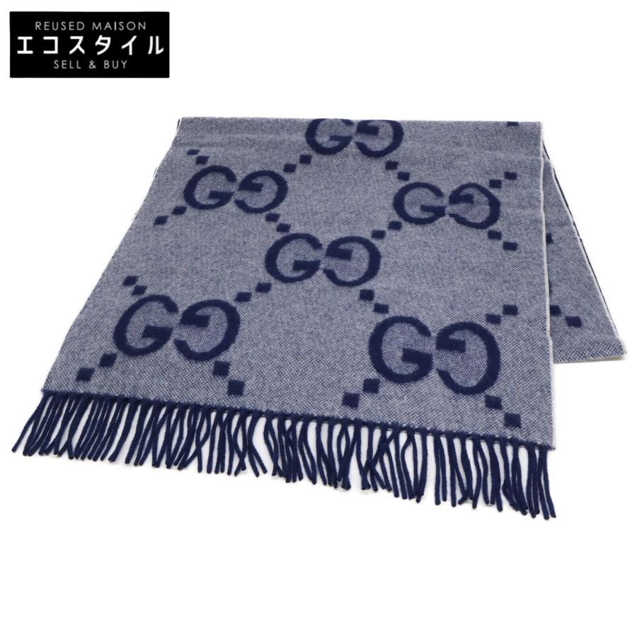 グッチ GGカシミア ジャカード スカーフ マフラー 衣料品 メンズ グッチ(GUCCI)グッチ GGカシミア ジャカード スカーフ マフラー 衣料品