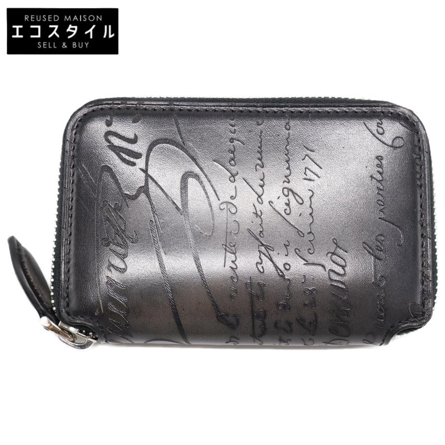 新品/ BERLUTI ベルルッティ KOTO コト スクリットレザー ジップ