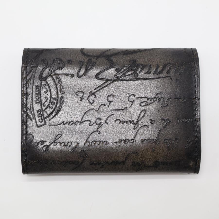 新品/ BERLUTI ベルルッティ インブイア スクリットレザー カード