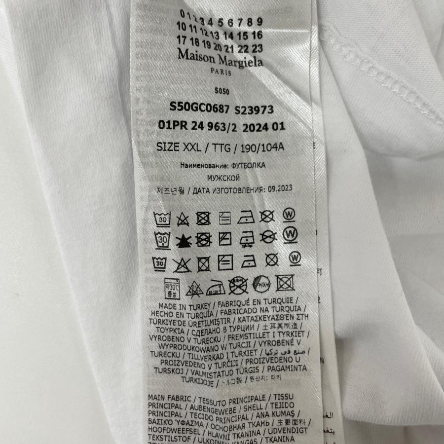 Maison Margiela メゾンマルジェラ ホワイト 24SS S50GC0687 Tシャツ 