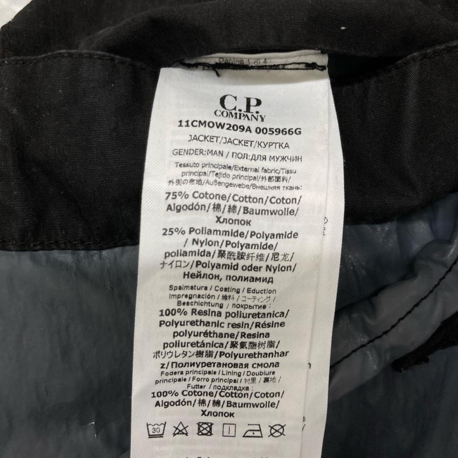 C.P.COMPANY シーピーカンパニー ブラック 11CMOW209A モッズコート 50