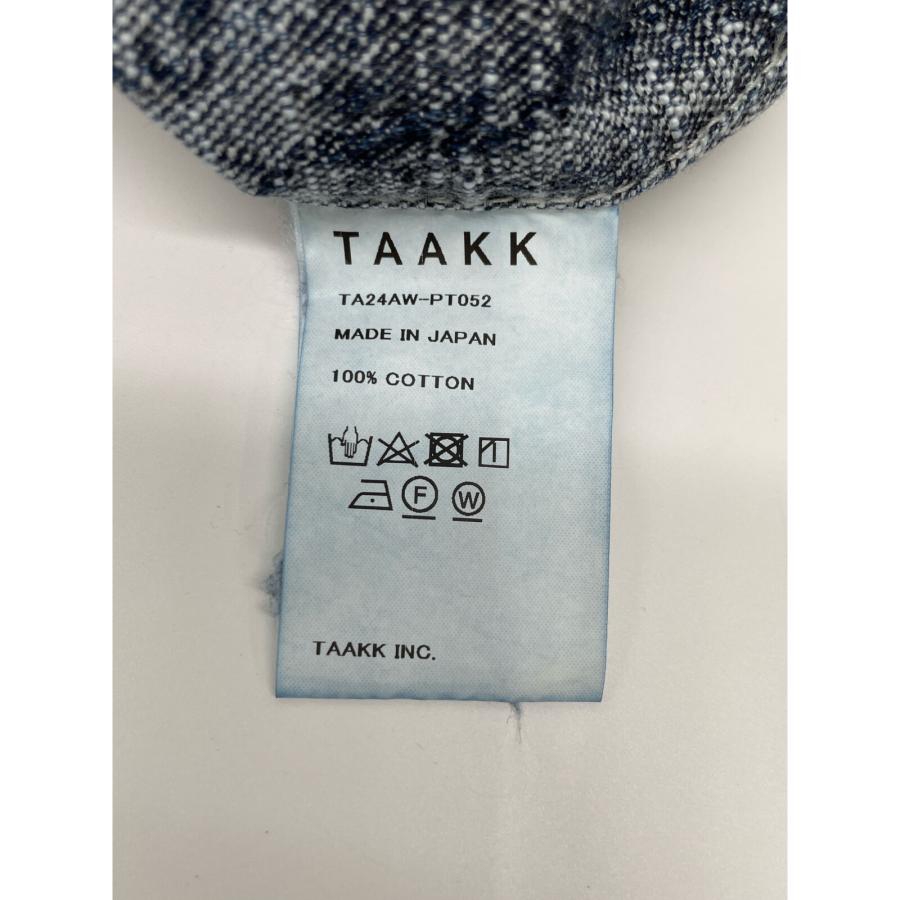 ターク ﾌﾞﾙｰ TA24AW-PT052 STRAIGHT DENIM PANTS 4 TAAKK ターク ブルー TA24AW-PT052 STRAIGHT DENIM PANTS 4 ボトムス