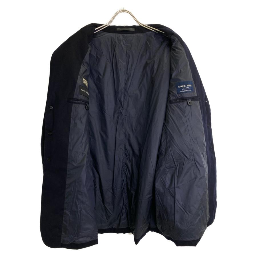美品　ジョルジオアルマーニ　テーラードジャケット　カシミヤ混　ネイビー　SOHO GIORGIO ARMANI(ジョルジオアルマーニ) テーラードジャケット(メンズ