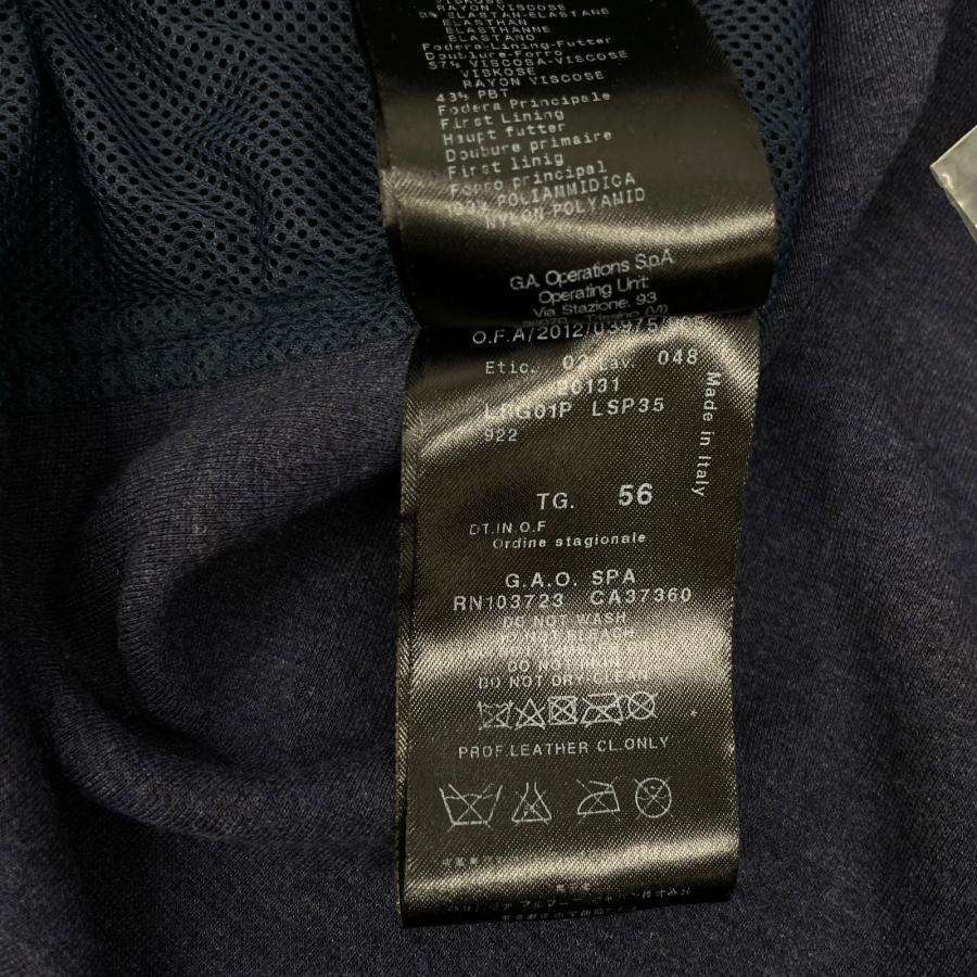 GIORGIO ARMANI ジョルジオアルマーニ ネイビー LSG01P LSP35 カーフ