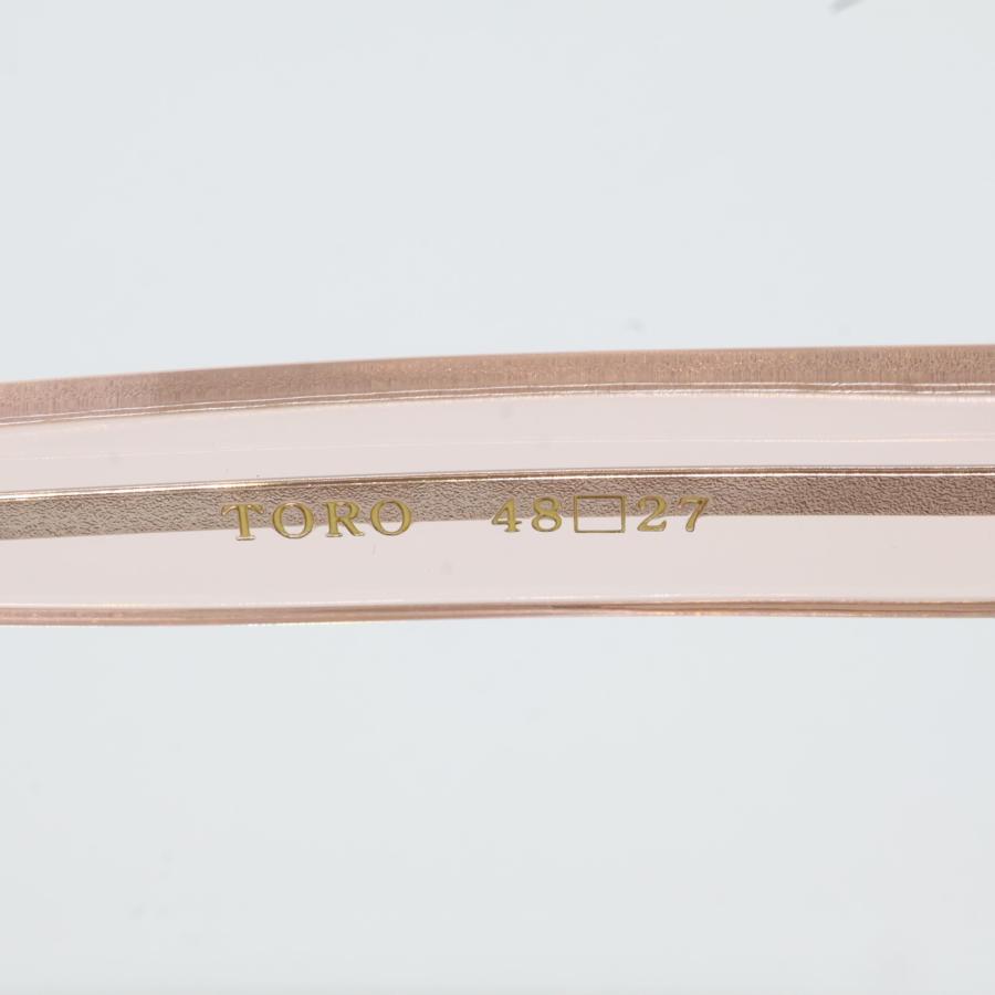 美品 ayame アヤメ TORO トロ サングラス 48□27 FRAME:PINK/LENS