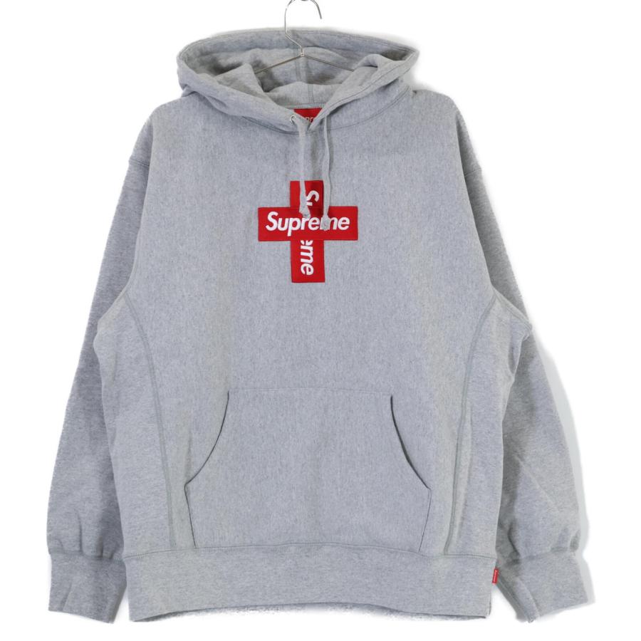Supreme シュプリーム 20AW グレー Cross Box Logo Hooded Supreme シュプリーム 20AW グレー Cross Box Logo Hooded