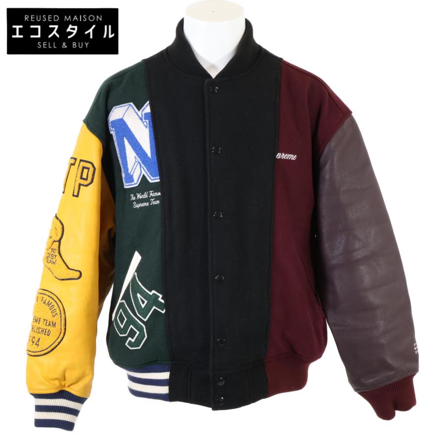 ジャケット・アウター Supreme x MM6 Split Stadium Jacket S Supreme x MM6 Maison Margiela Split Stadium Jacket 'Purple' SUP