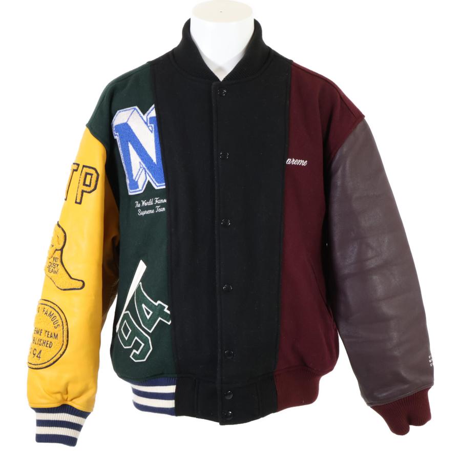 シュプリーム/MM6 メンズマルチカラージャケット　スタジャン　マルジェラ Size【XL】 SUPREME シュプリーム ×MM6 Maison Margiela 24SS Split