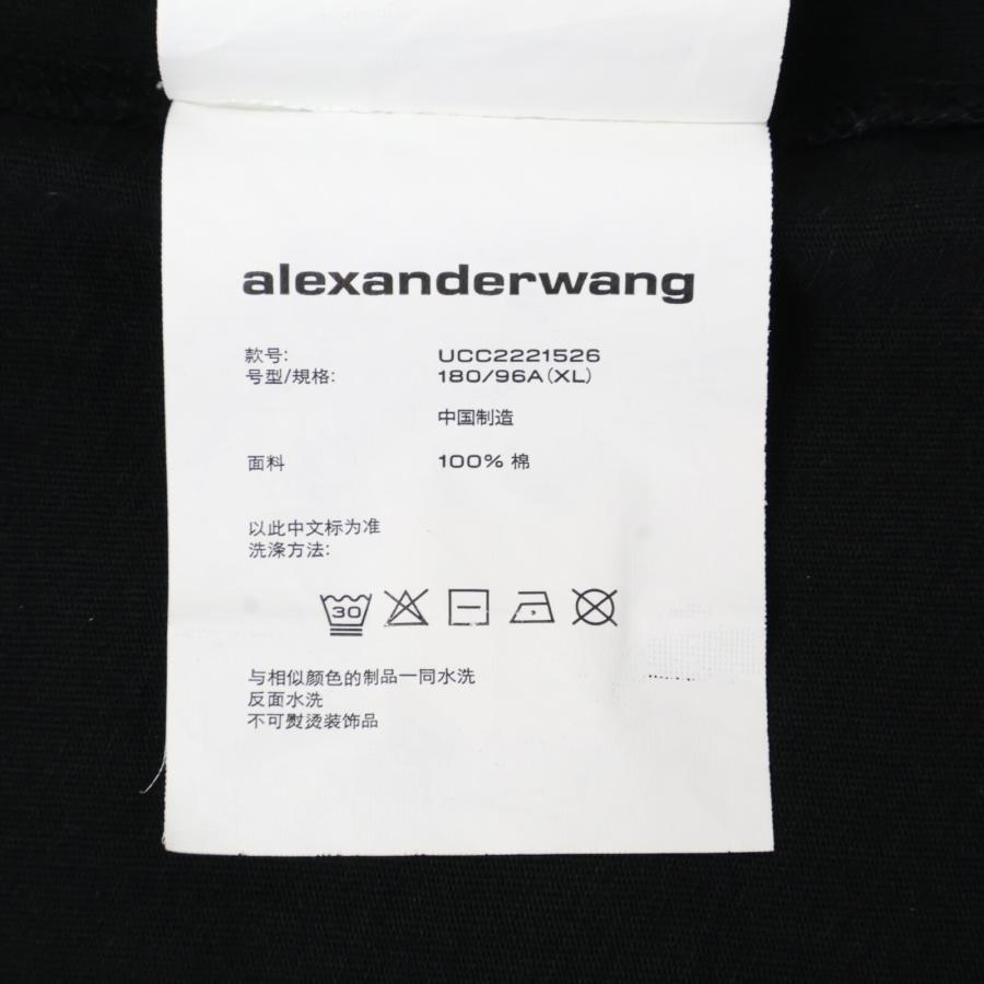ALEXANDER WANG アレキサンダーワン UCC2221526 ブラック スモールロゴ