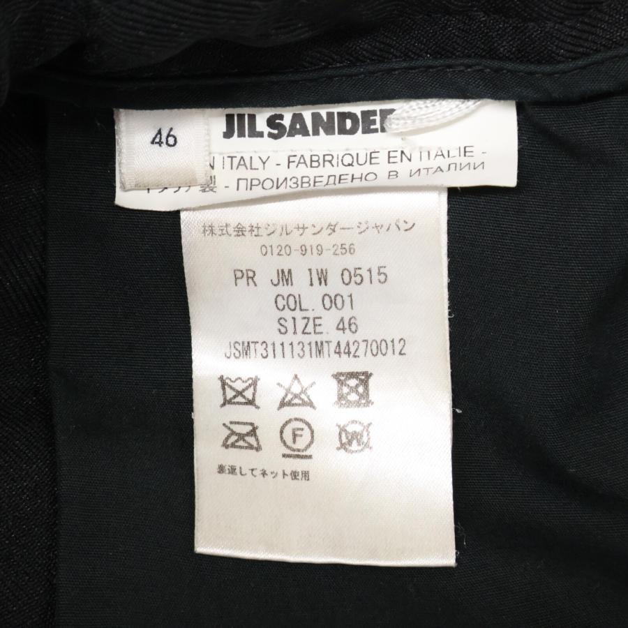 JIL SANDER（ジルサンダー） ブラック 21AW アレム コットンパンツ