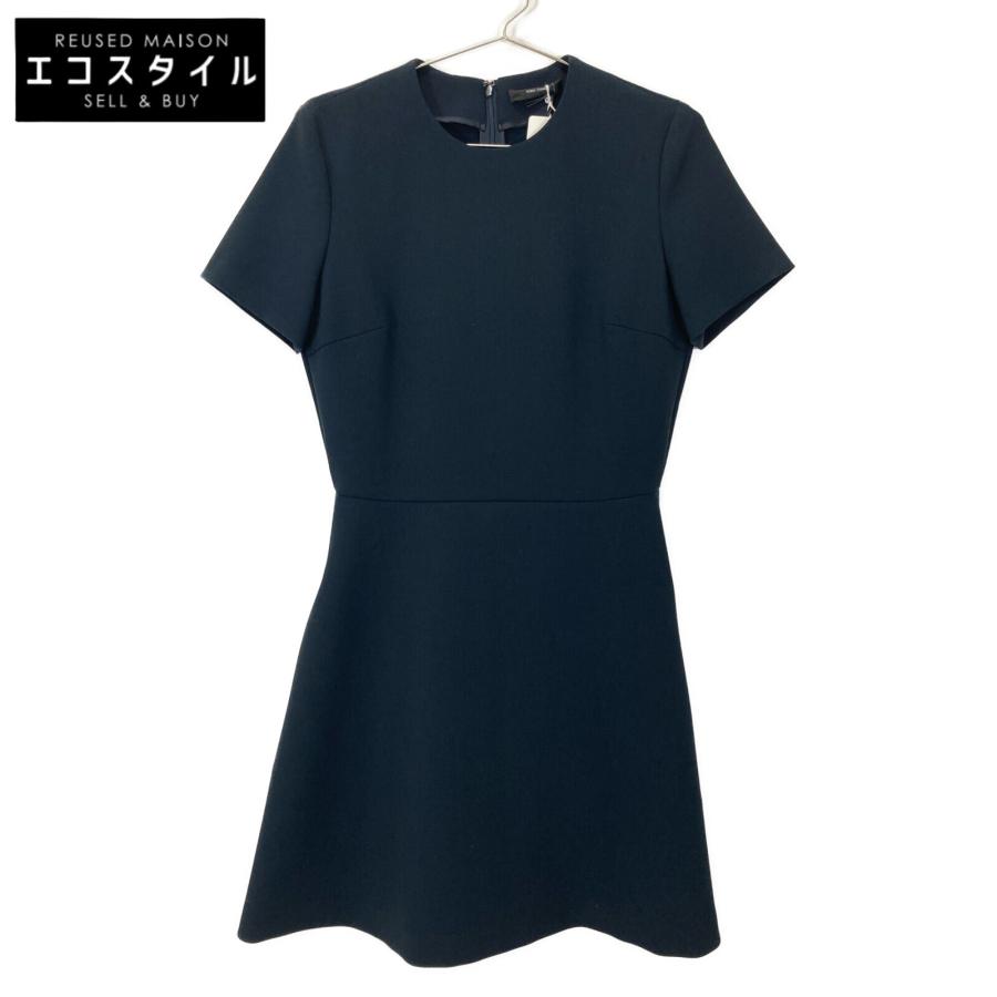 YOKOCHAN ヨーコチャン ネイビー YCD-122-820 ワンピース 40  