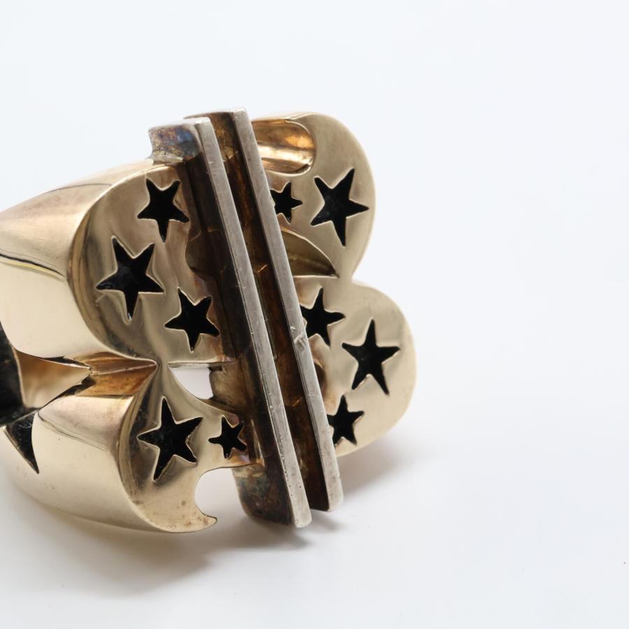 TENDERLOIN テンダーロイン K8 x 925 ダラー リング・指輪 17号  