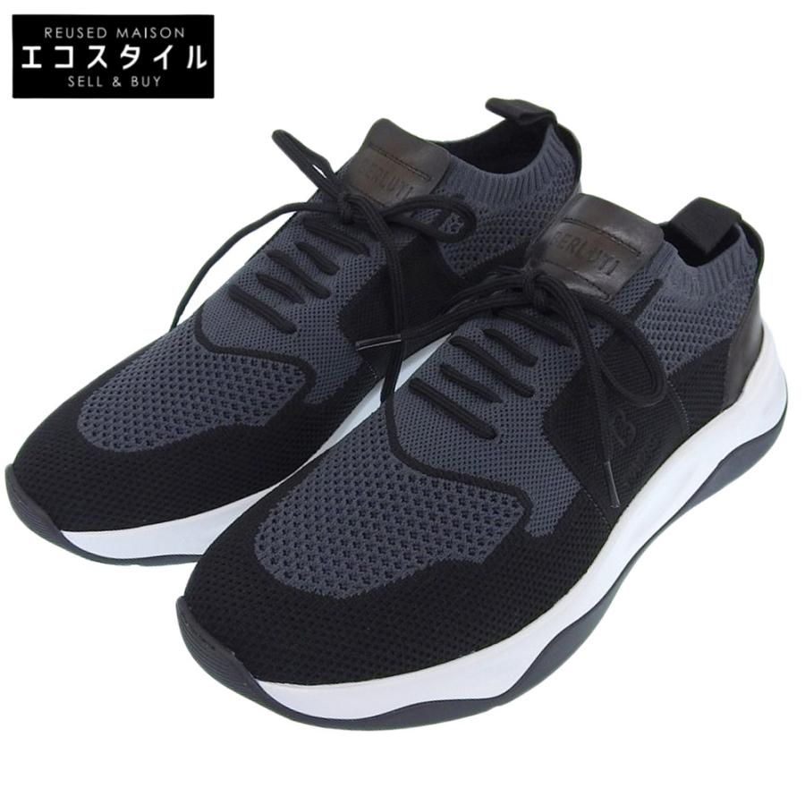 未使用 BERLUTI ベルルッティ シャドウニット スニーカー シューズ  