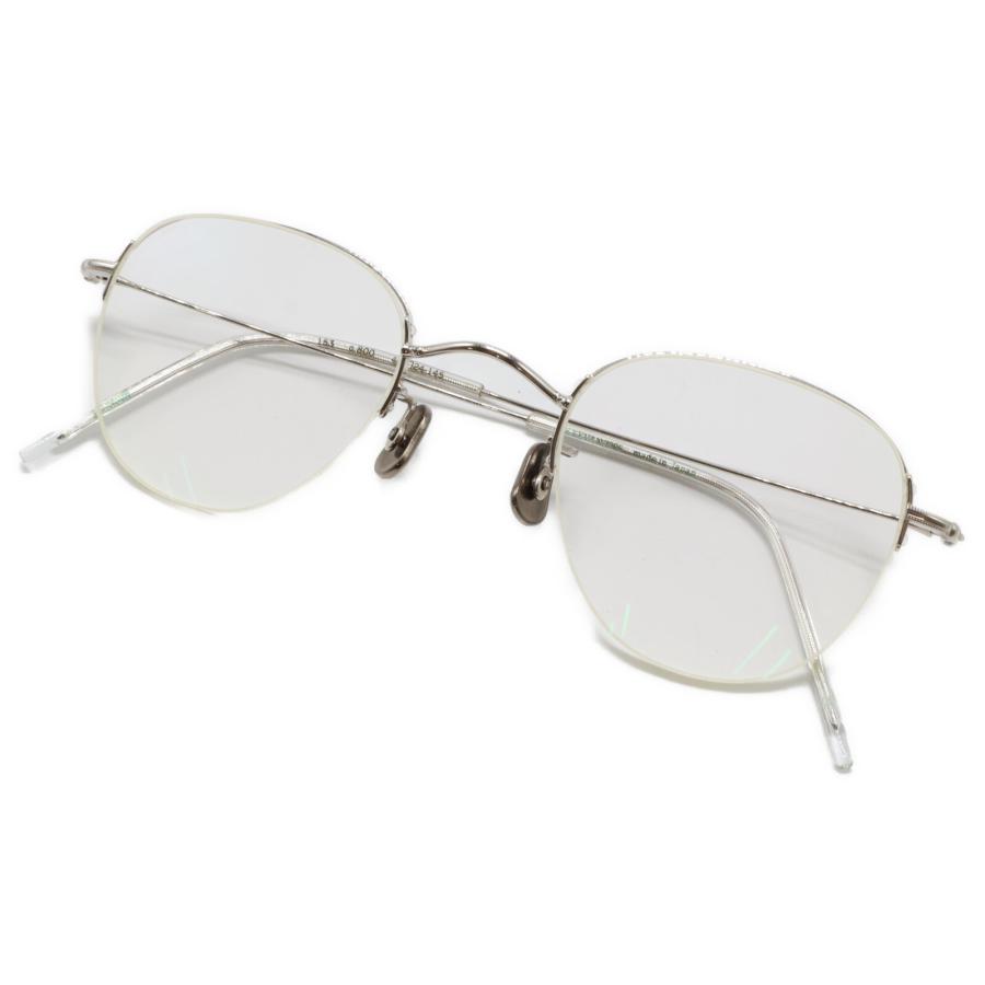 美品 EYEVAN7285 アイヴァン 153-800 度入りレンズ Wナイロール メガネ