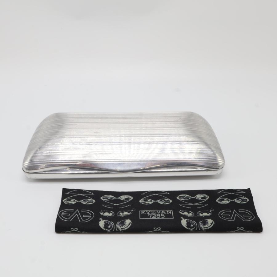 美品 EYEVAN7285 アイヴァン 153-800 度入りレンズ Wナイロール メガネ