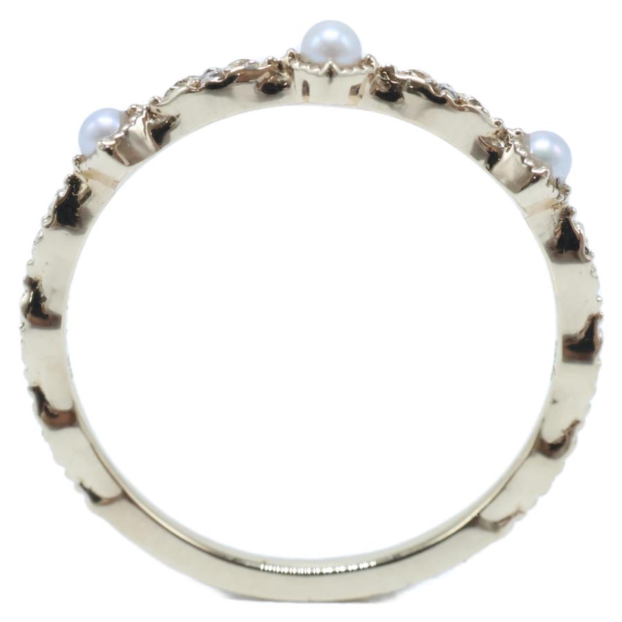 agete（アガット） 美品 10221111005-08-011 K10 0.01 パール