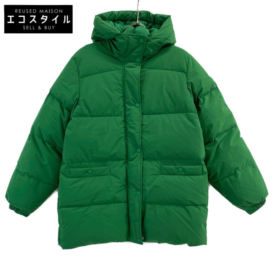 PYRENEX グリーン ダウンジャケット ROSEannaコラボ34サイズ