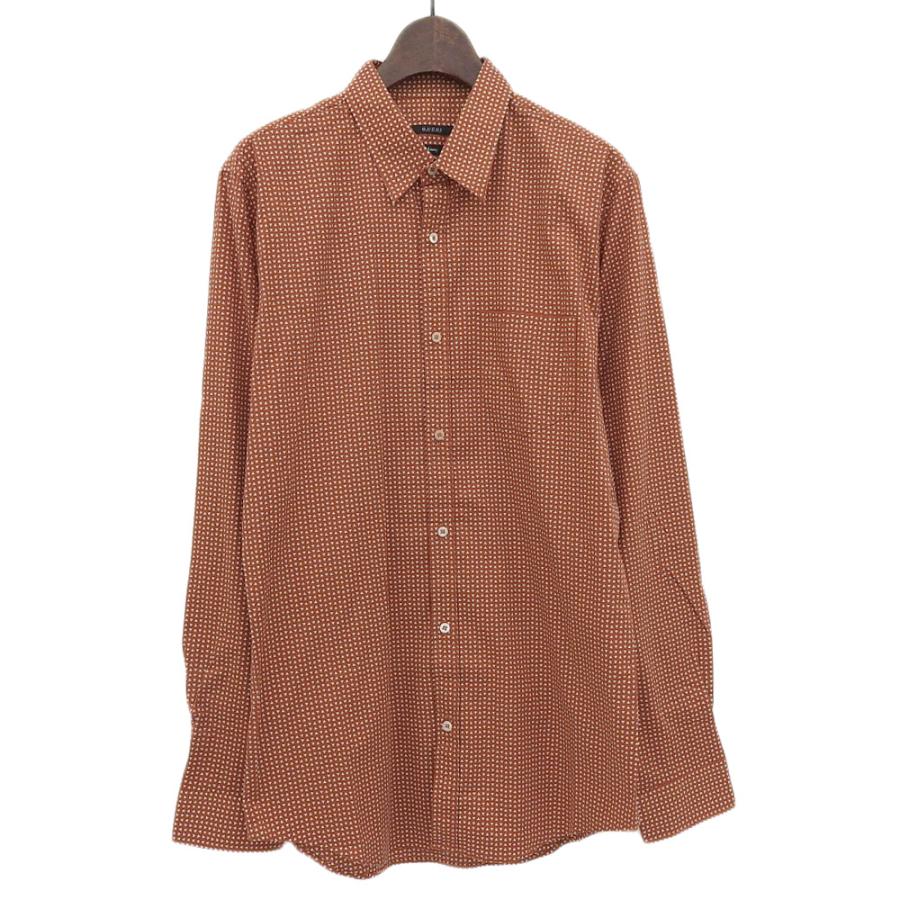 GUCCI（グッチ） トムフォード期 総柄 長袖シャツ トップス メンズ 39