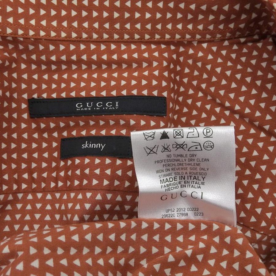 GUCCI（グッチ） トムフォード期 総柄 長袖シャツ トップス メンズ 39