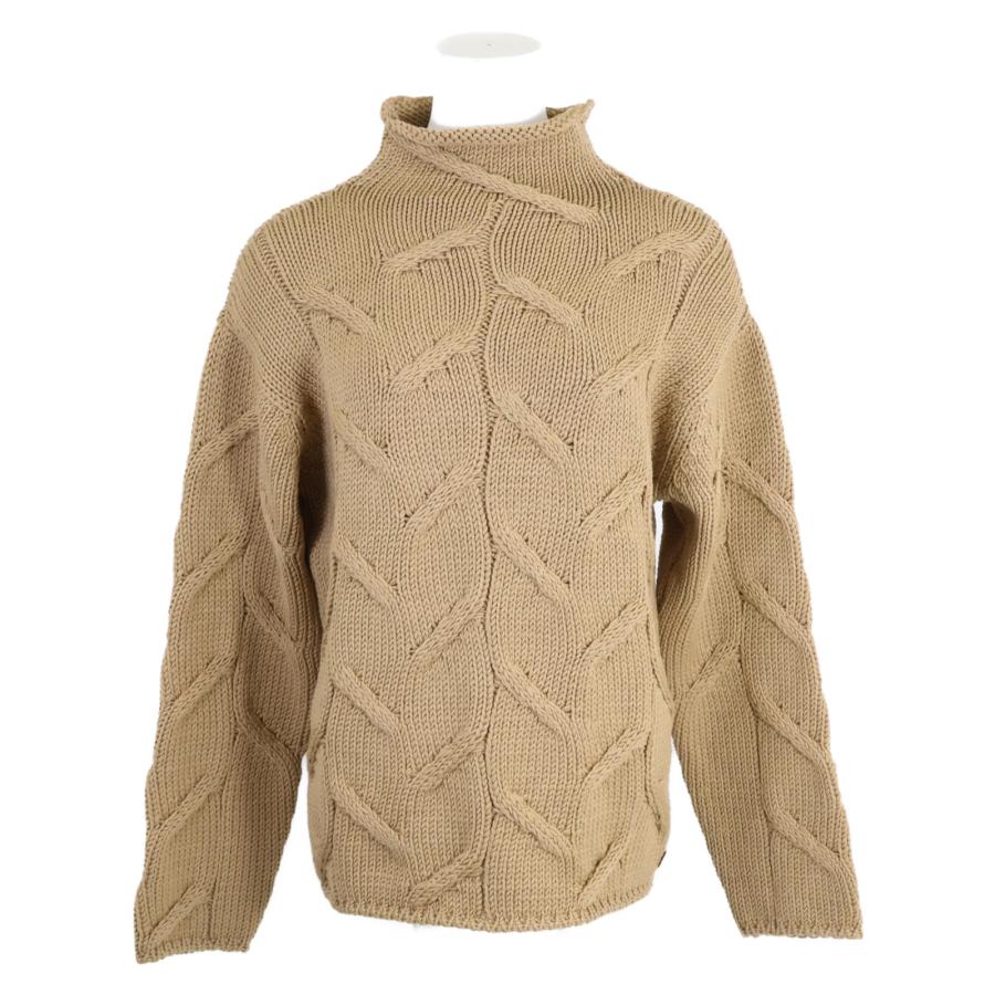 CHANEL チェック柄 タートルネック ニット 38 美品