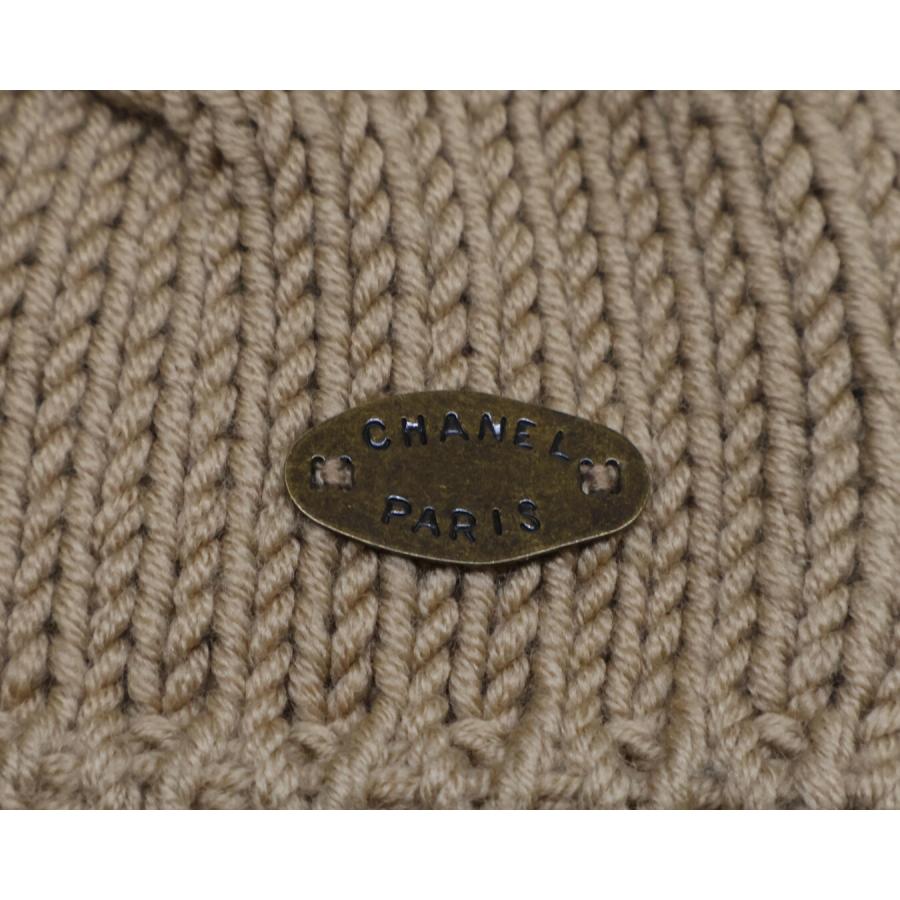 【希少】99AW CHANEL/シャネル/ケーブルニット/ ニット/knit CHANEL（シャネル） ココネージュ タートルネック マルチボーダー