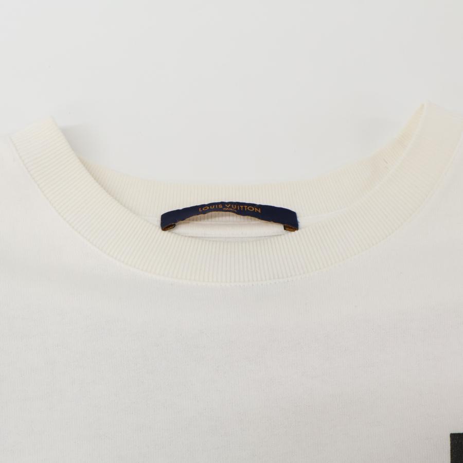 LOUIS VUITTON ルイ・ヴィトン/ロゴTシャツ/WH/RM192M NPL HHY07W/S/ブランドバック/Bランク/85【中古】 br>LV/ロゴTシャツ/WH/RM192M NPL HHY07W/S/Bランク/85【中古