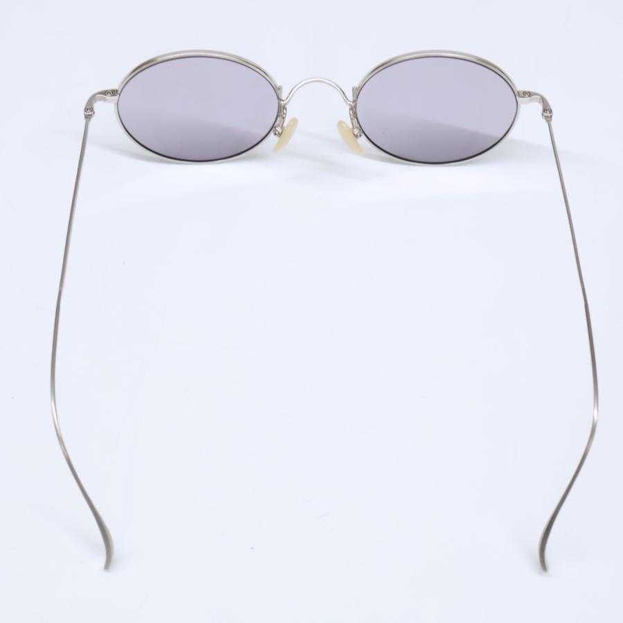 美品 KANEKO OPTICAL 金子眼鏡 KVS-27L BS ラウンド サングラス