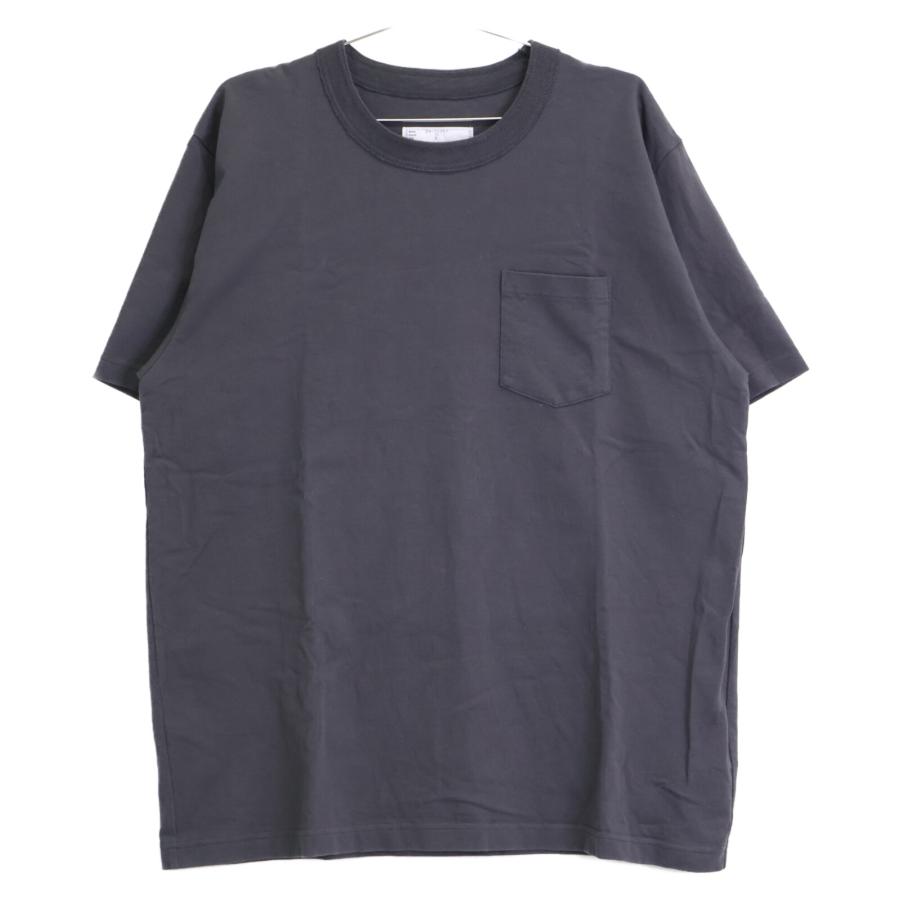 sacai サカイ トップス 5 グレー メンズ sacai（サカイ） グレー 24-0896S グラフィックプリント Tシャツ