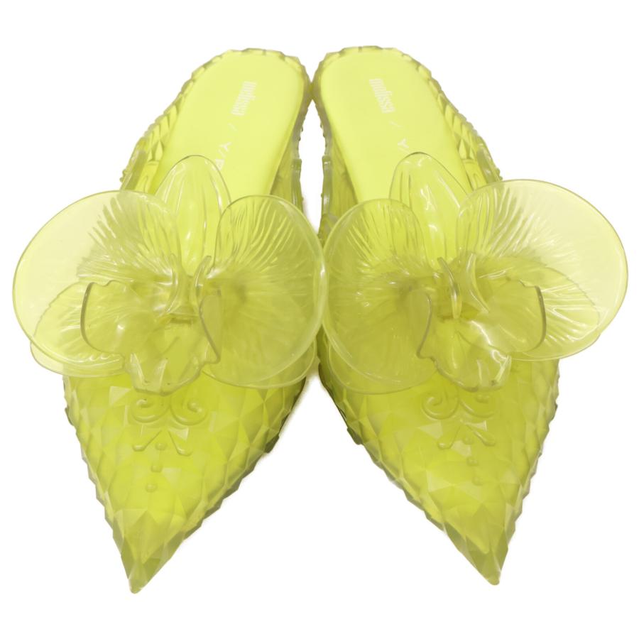 melissa メリッサ xY project フラワーモチーフ ミュールパンプス