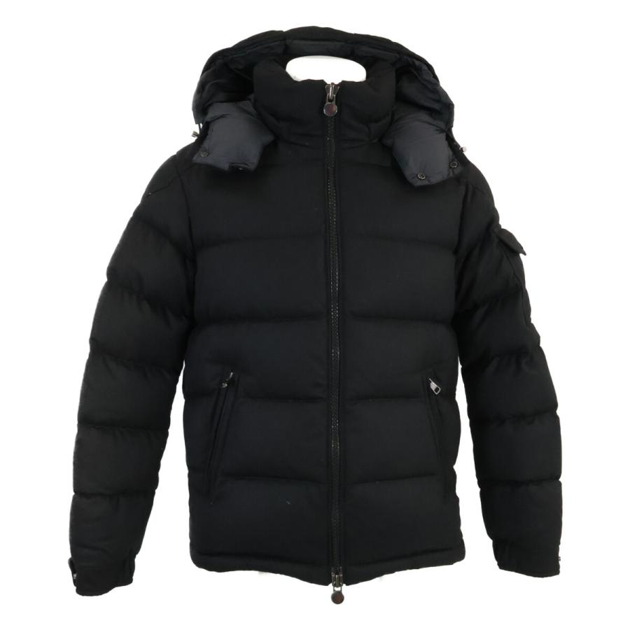 MONCLER モンジュネーブル　ダウンジャケット 黒　1 MONCLER（モンクレール） モンジュネーブル ダウン ジャケット 1