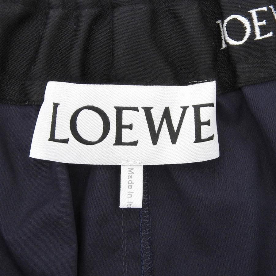 未使用 LOEWE ロエベ コットン ショーツ ボトムス メンズ ネイビー ライトブルー M H526Y1AW23の画像