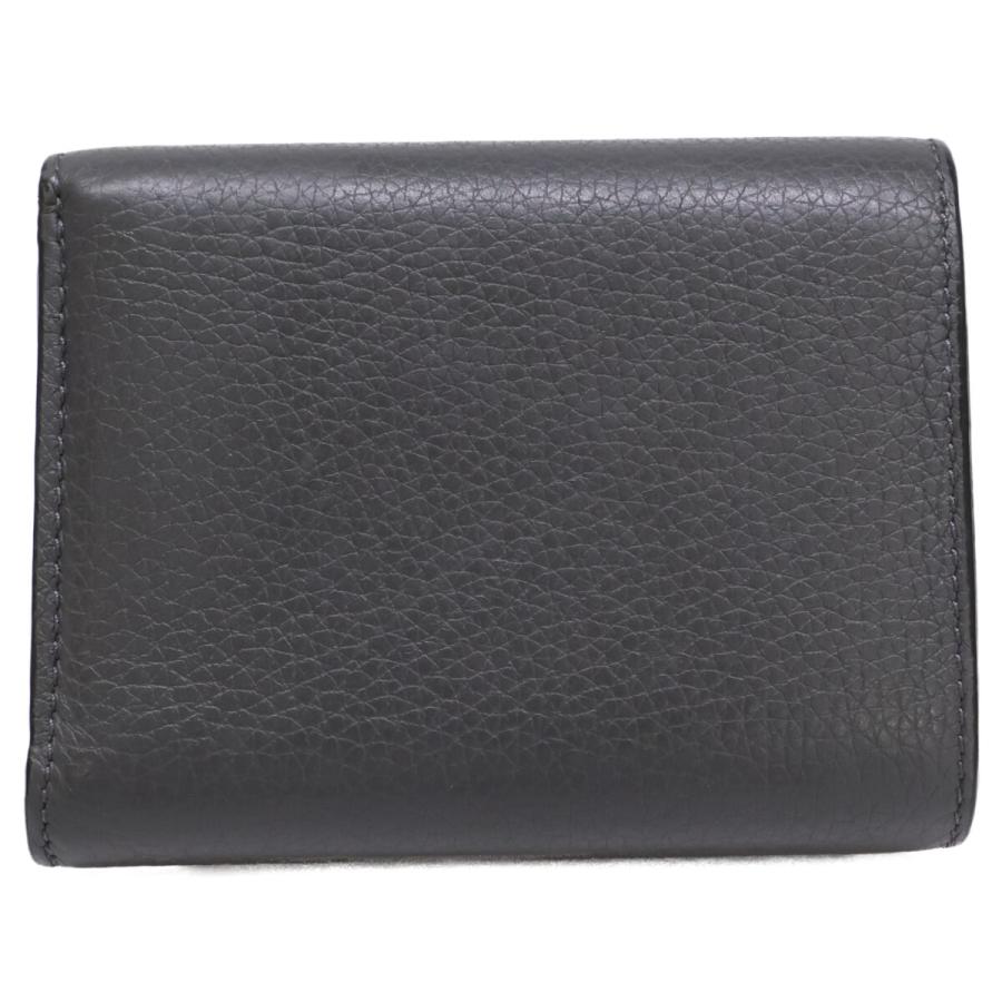 ロエベ トライフォールド　ウォレット　ソフトグレインカーフ　三つ折り財布 LOEWE ロエベ コンパクト財布 トライフォールド ウォレット